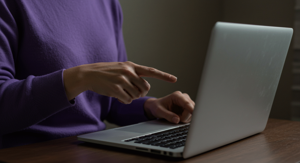 Cuso online sendo ministrado. Um curso online deve ser registrado na classe 41 do INPI.